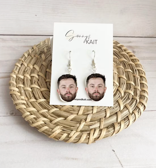 Mayfield Face Earrings