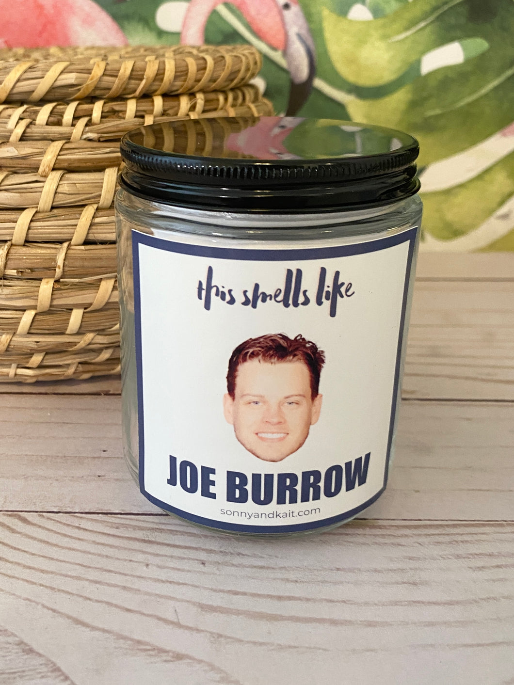 Joe Burrow Candle 8oz