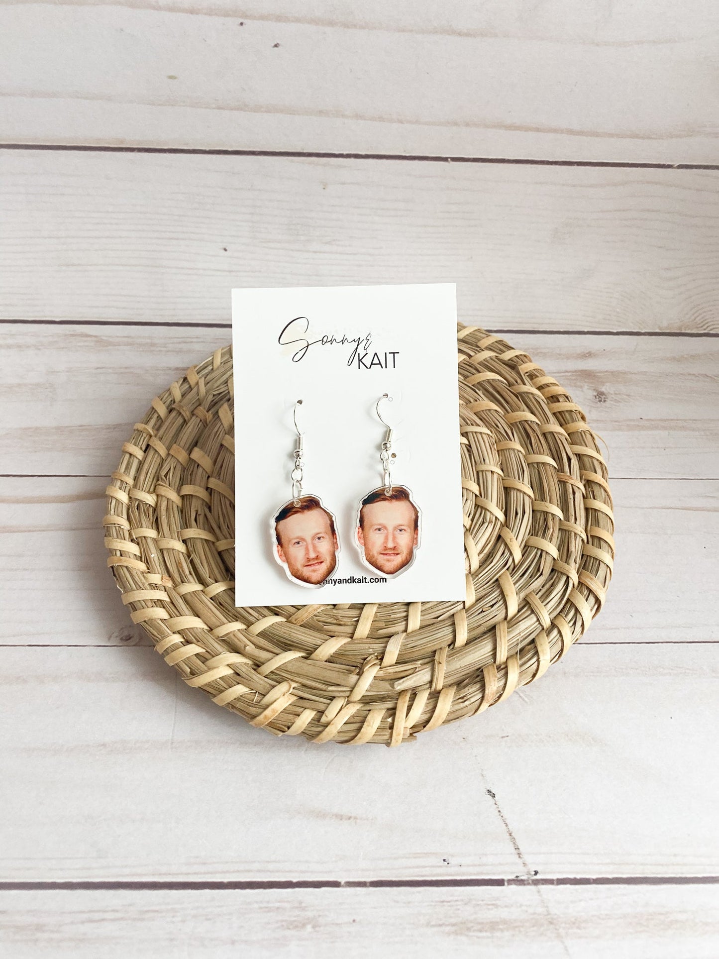 Stamkos Face Earrings
