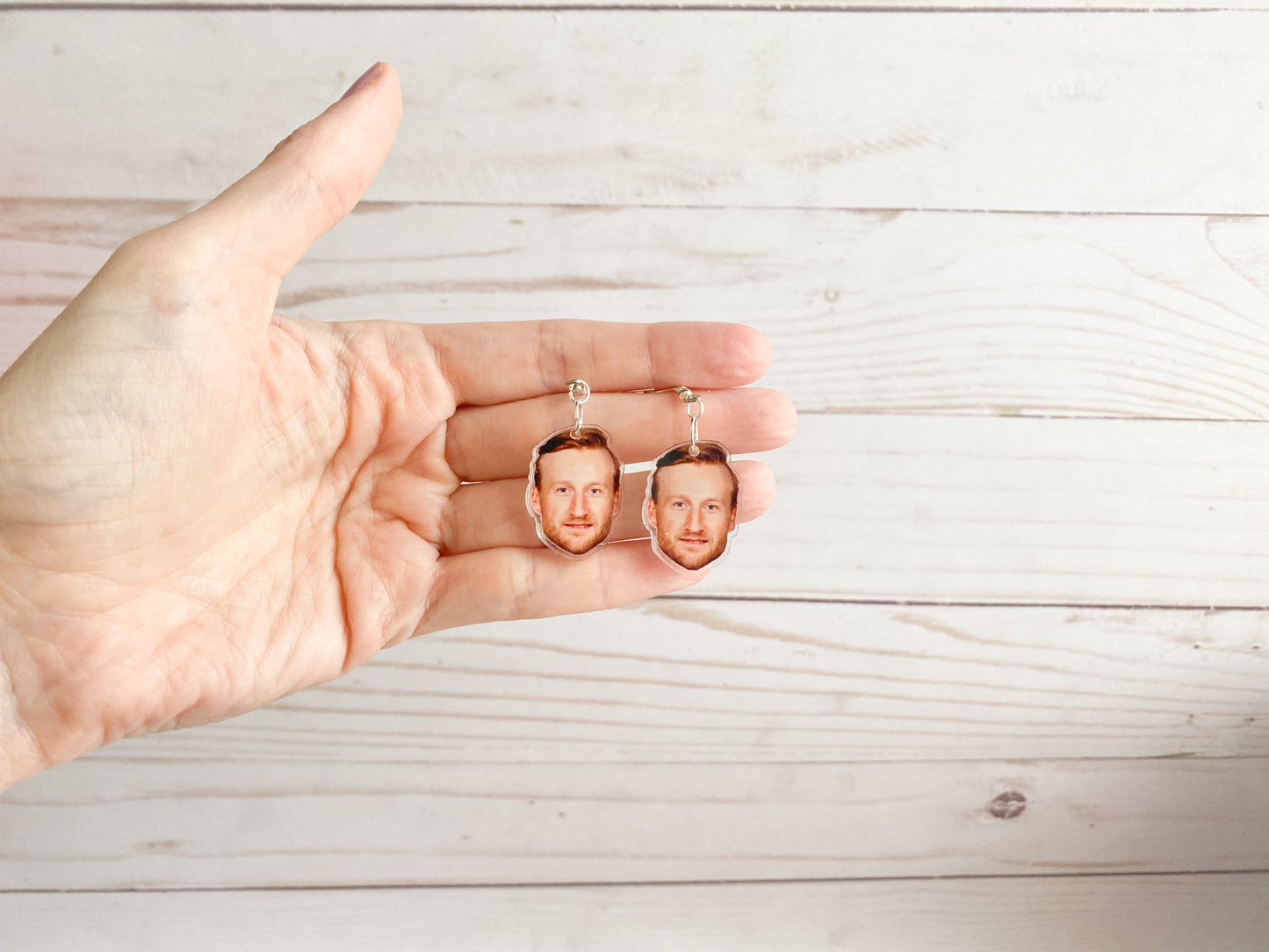 Matt Ryan Face Earrings