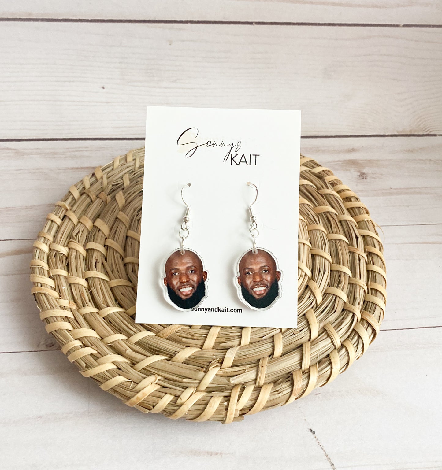 Fournette Face Earrings
