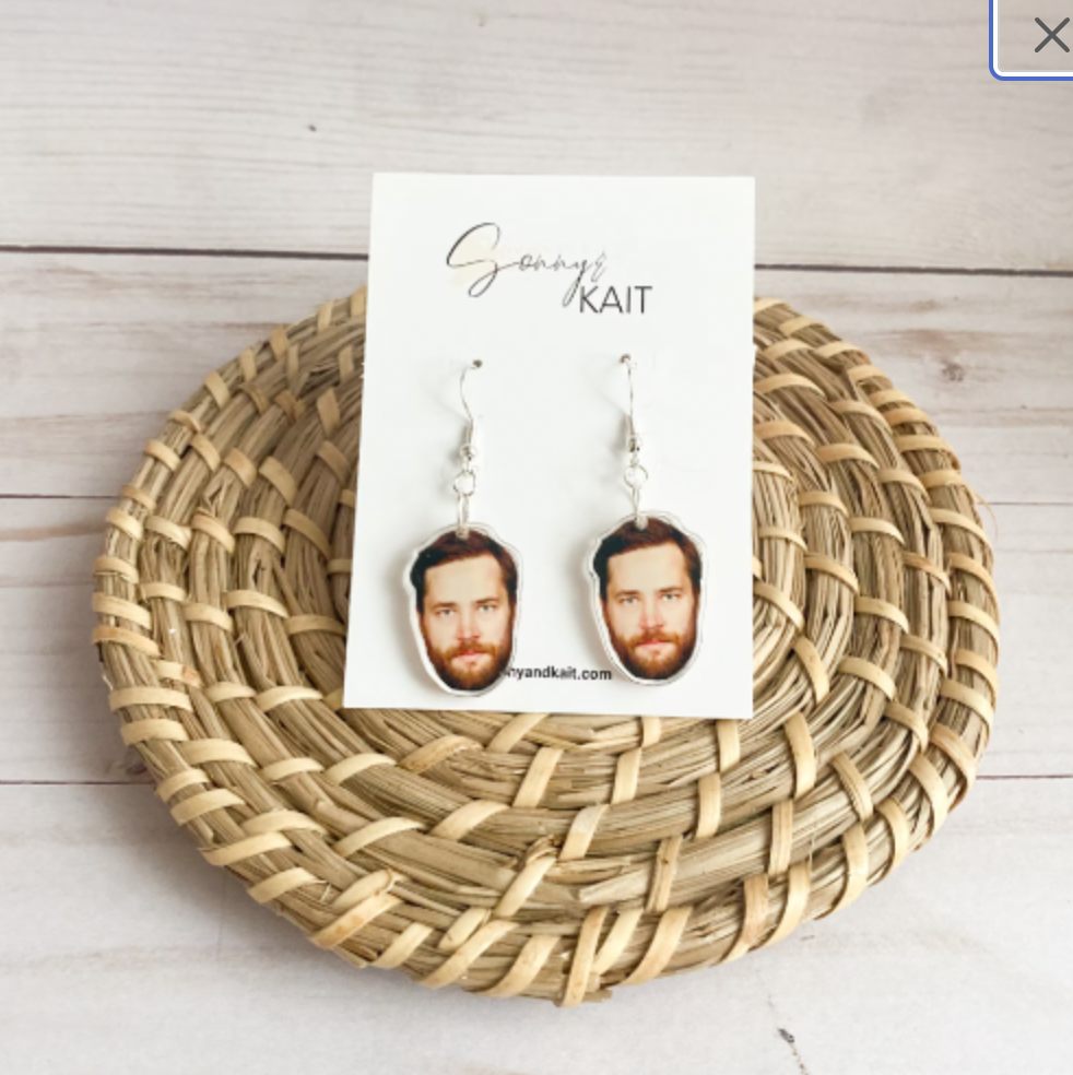 Hedman Face Earrings