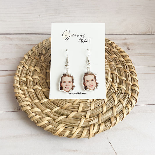 Vasilevskiy Face Earrings