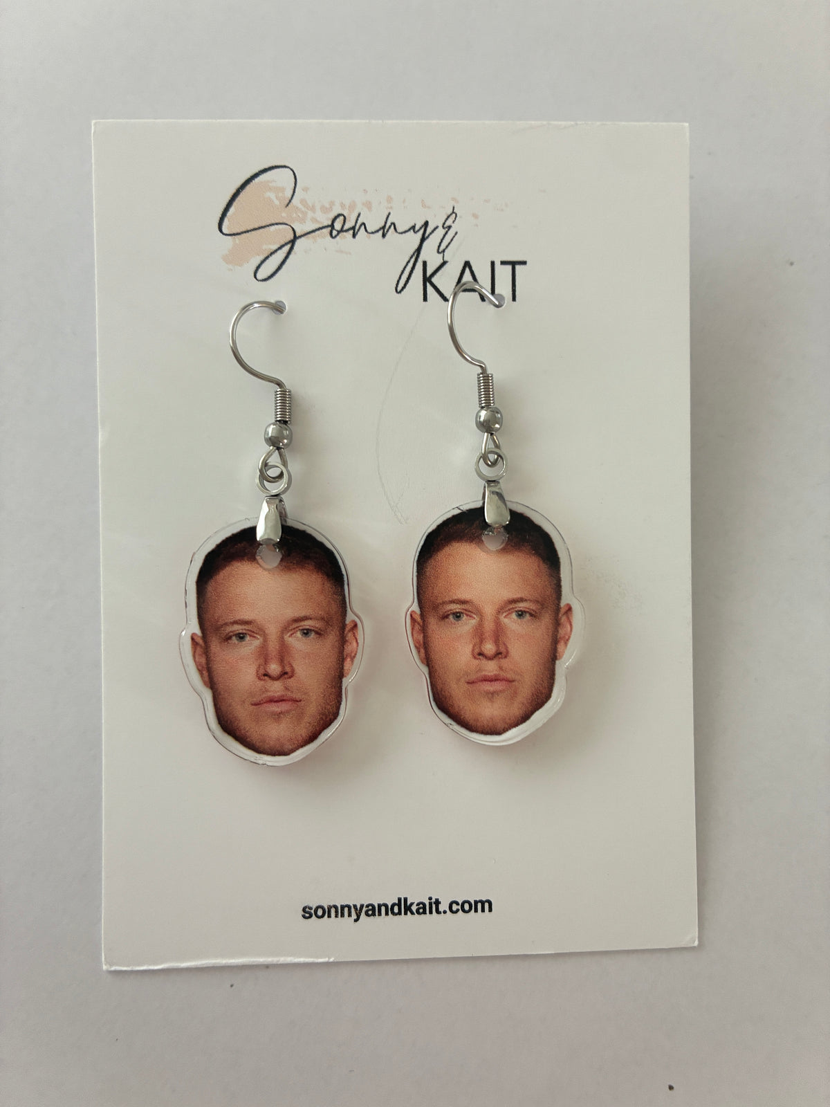 Christian McCaffrey Earrings Football 49ers Game Day