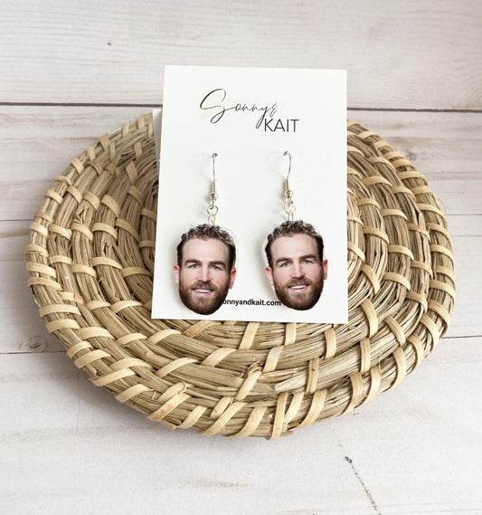 Ryan O'Reilly #90 Nashville Predators NHL Hockey Gameday Earrings Sports Fan Christmas Gift