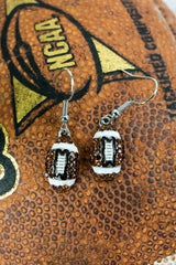 FOOTBALL CRYSTAL EARRINGS