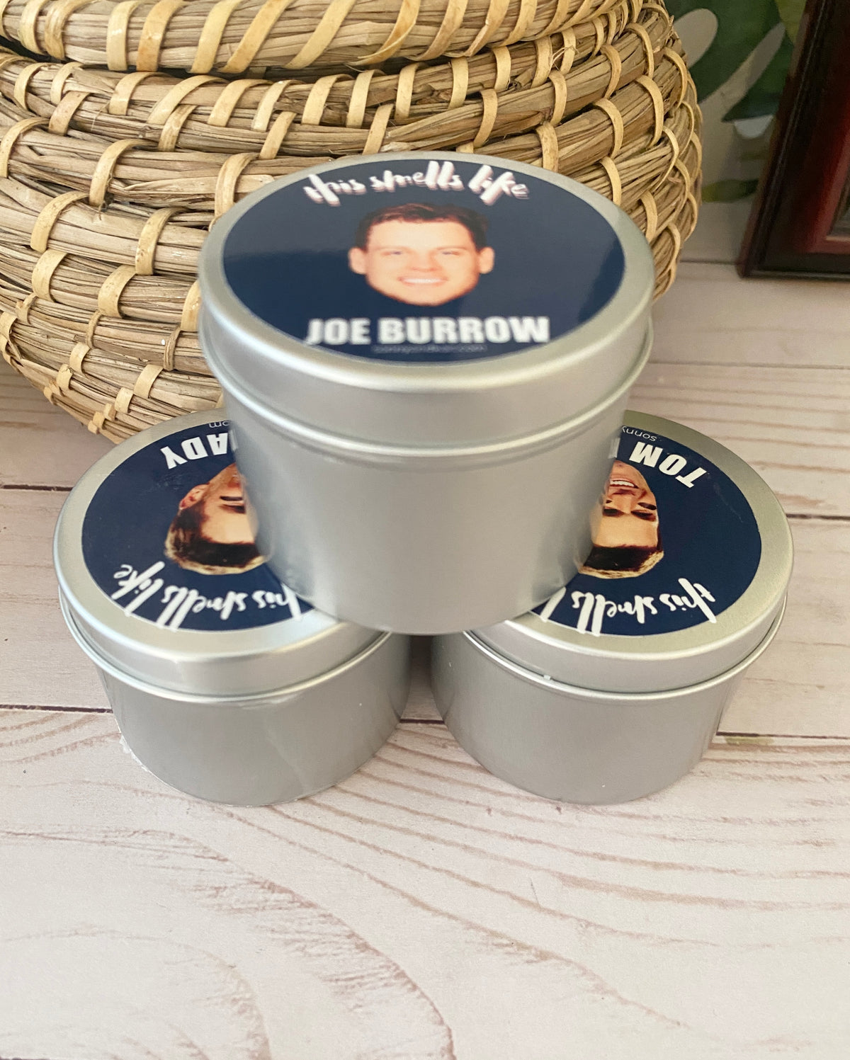 Joe Burrow Candle 4oz Tin