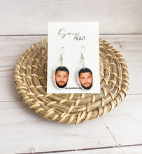 Load image into Gallery viewer, Evans Face Earrings
