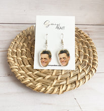 Load image into Gallery viewer, Tom Brady Face Earrings
