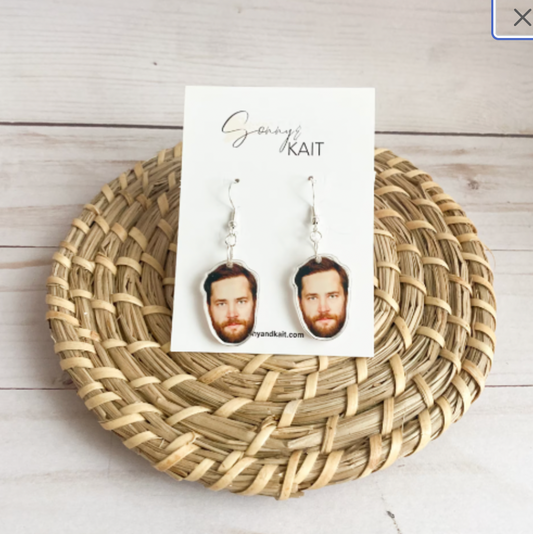 Hedman Face Earrings